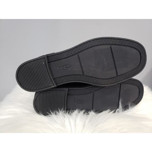 NEW SIZE 9 UGG Boots Josefene Cuff Women's Suede Ankle Zip Black Booties‎ - Picture 5 of 6